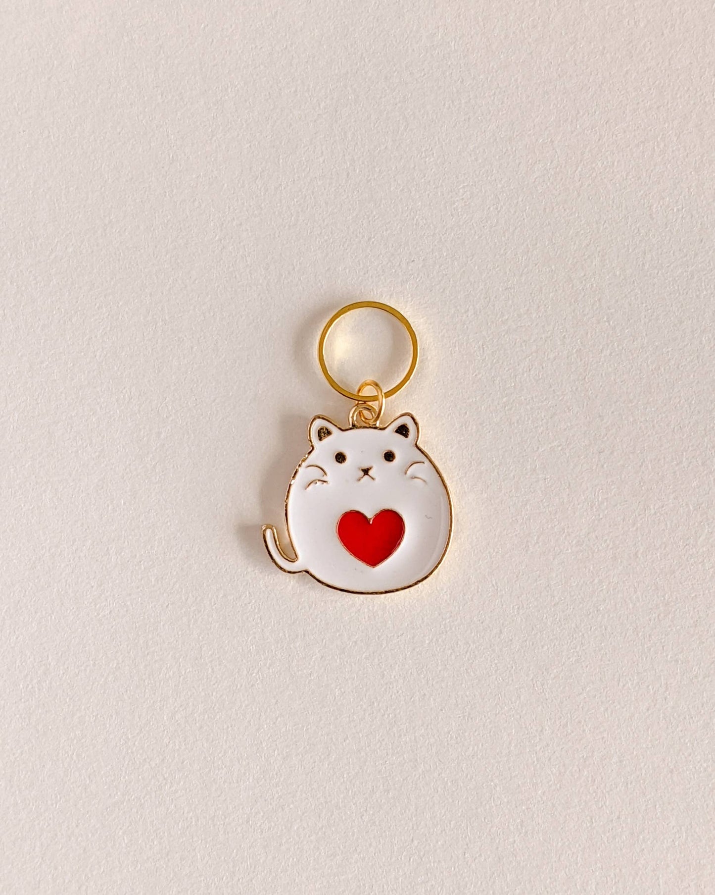 Hello Kim - Kim Chui Heart Cats Marker Rings Stitch markers