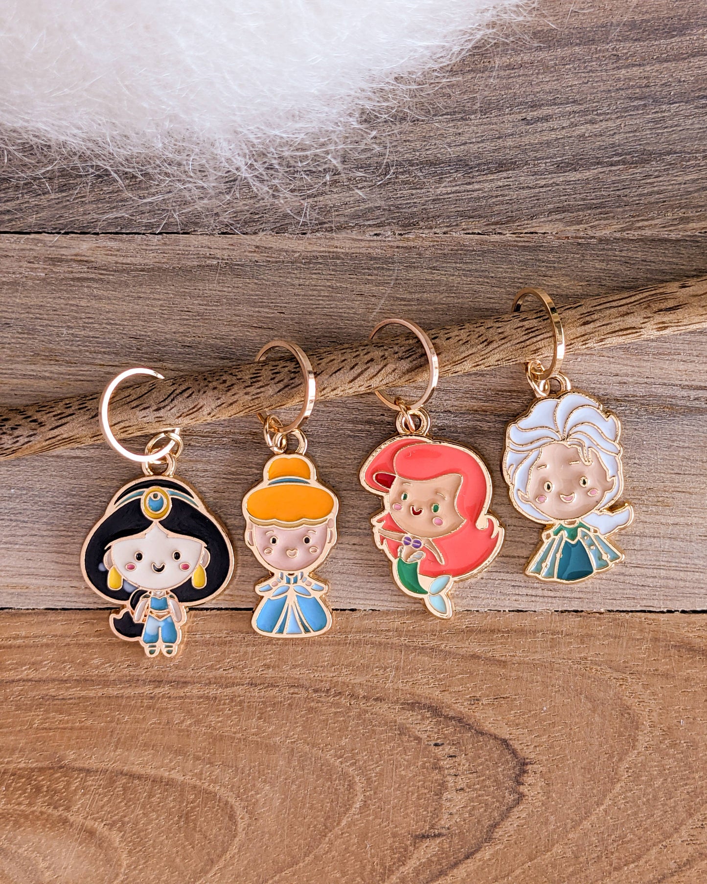 Hello Kim - Kim Chui Princesses #1 Marker Rings Stitch markers