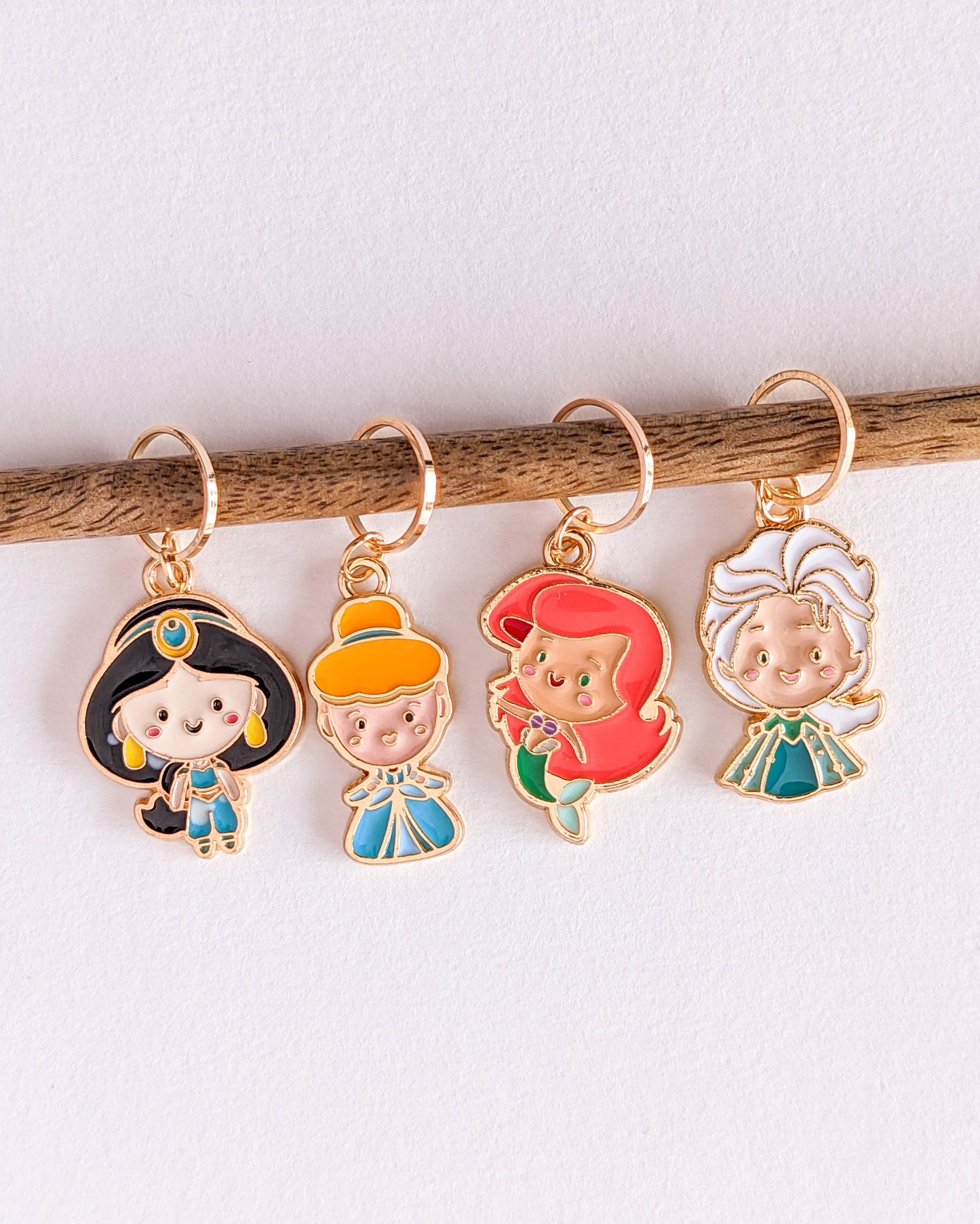 Hello Kim - Kim Chui Princesses #1 Marker Rings Stitch markers