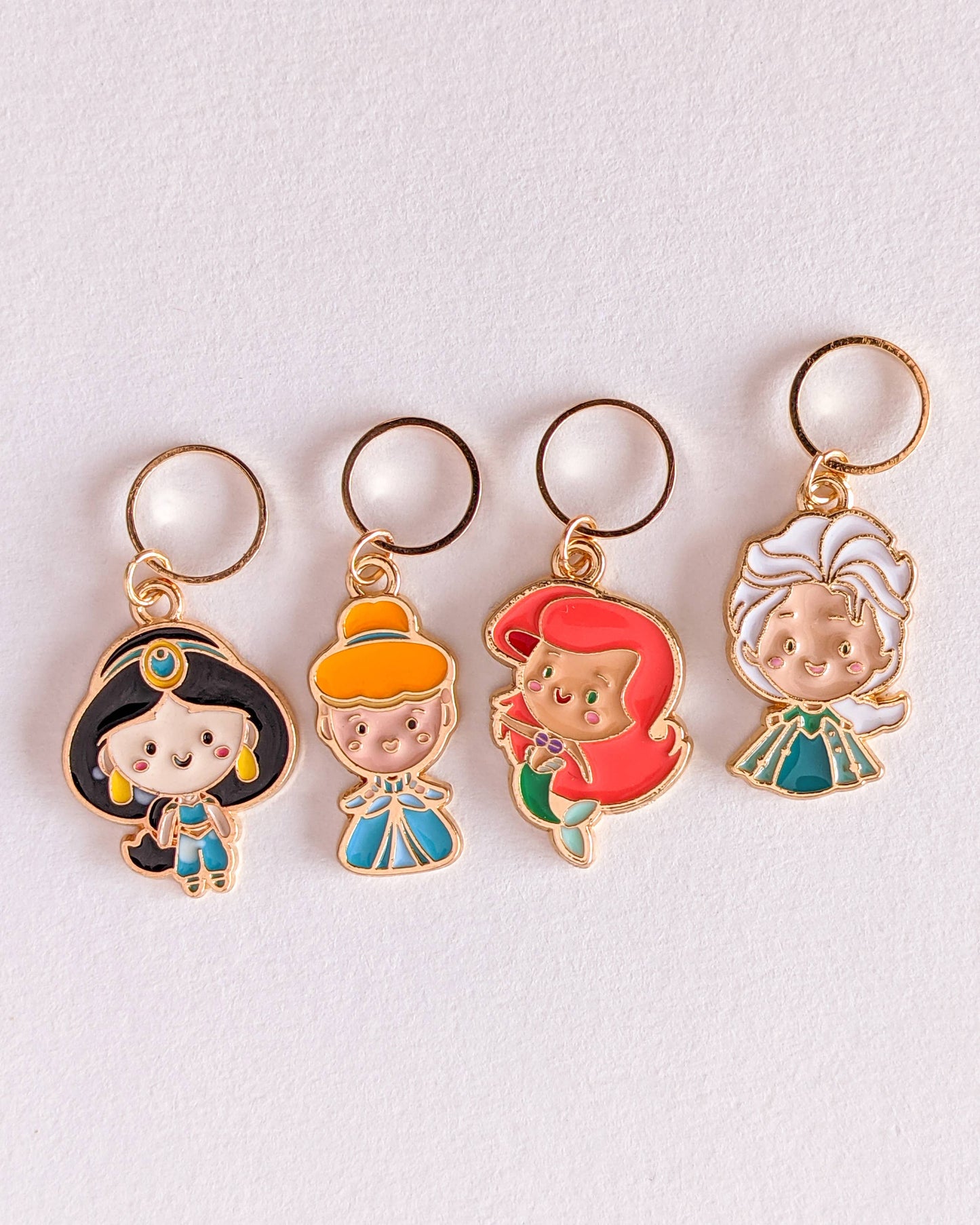 Hello Kim - Kim Chui Princesses #1 Marker Rings Stitch markers