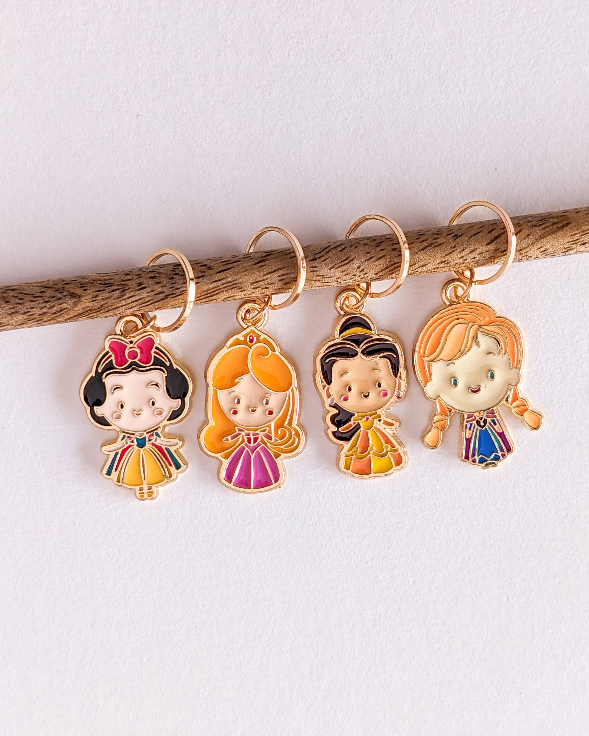 Hello Kim - Kim Chui Princesses #2 Marker Rings Stitch markers