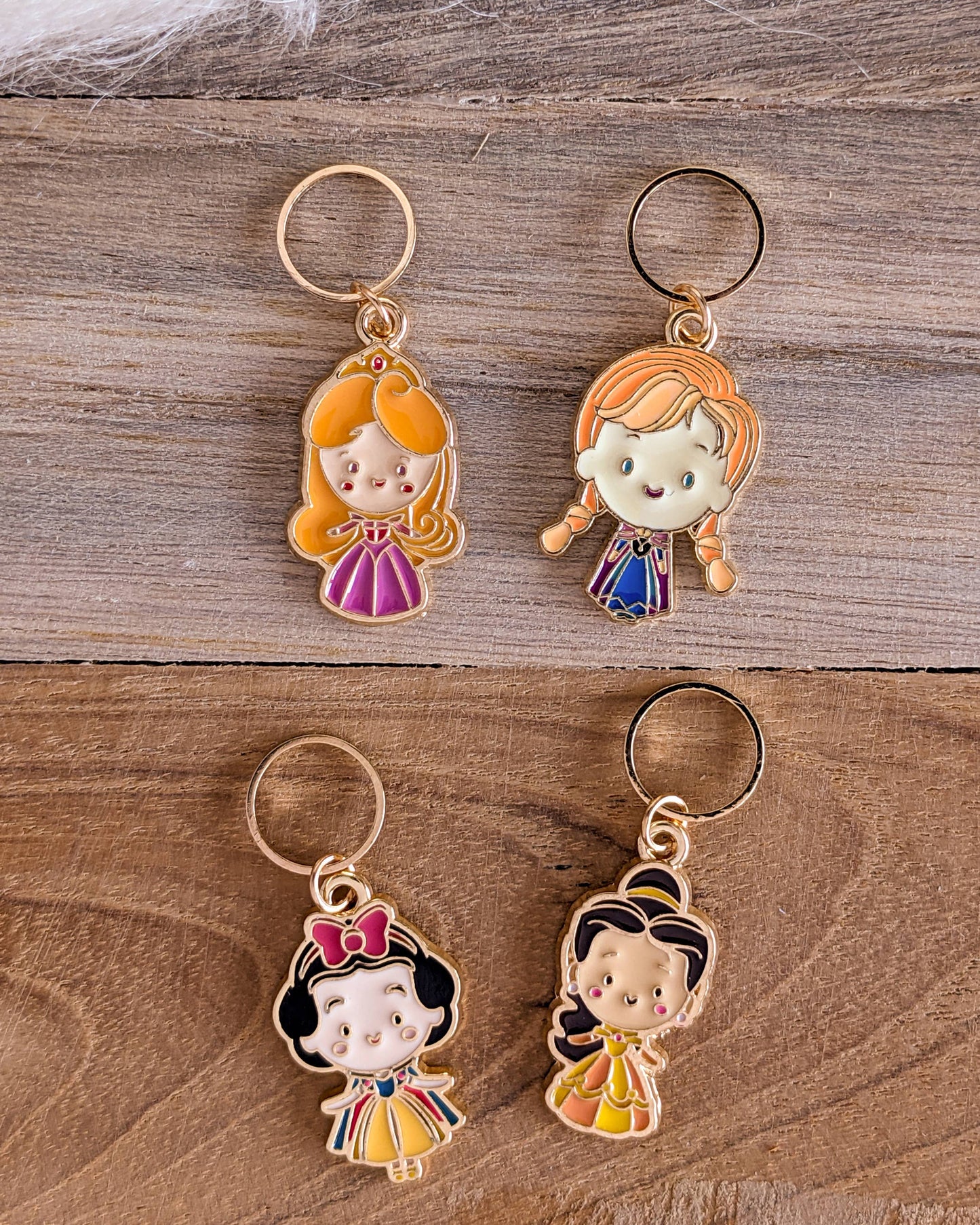 Hello Kim - Kim Chui Princesses #2 Marker Rings Stitch markers