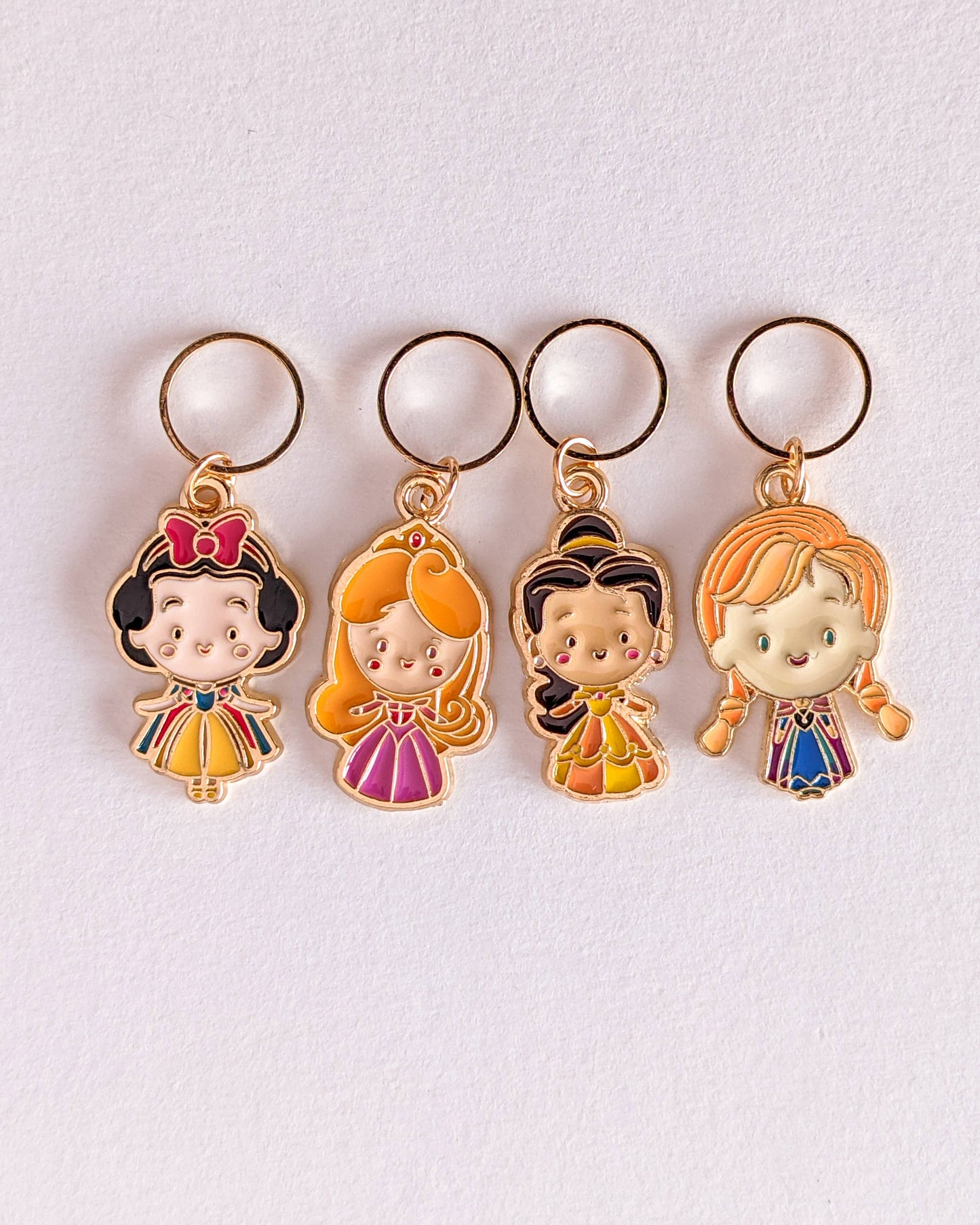 Hello Kim - Kim Chui Princesses #2 Marker Rings Stitch markers