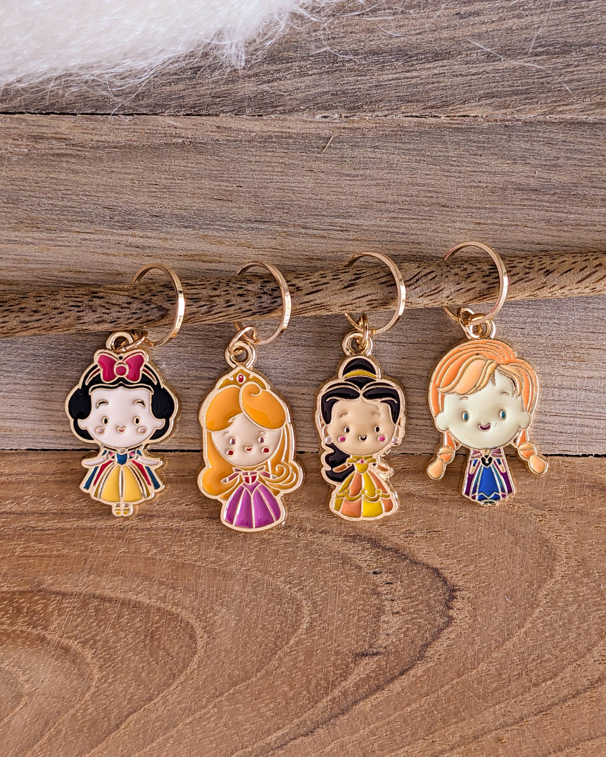 Hello Kim - Kim Chui Princesses #2 Marker Rings Stitch markers