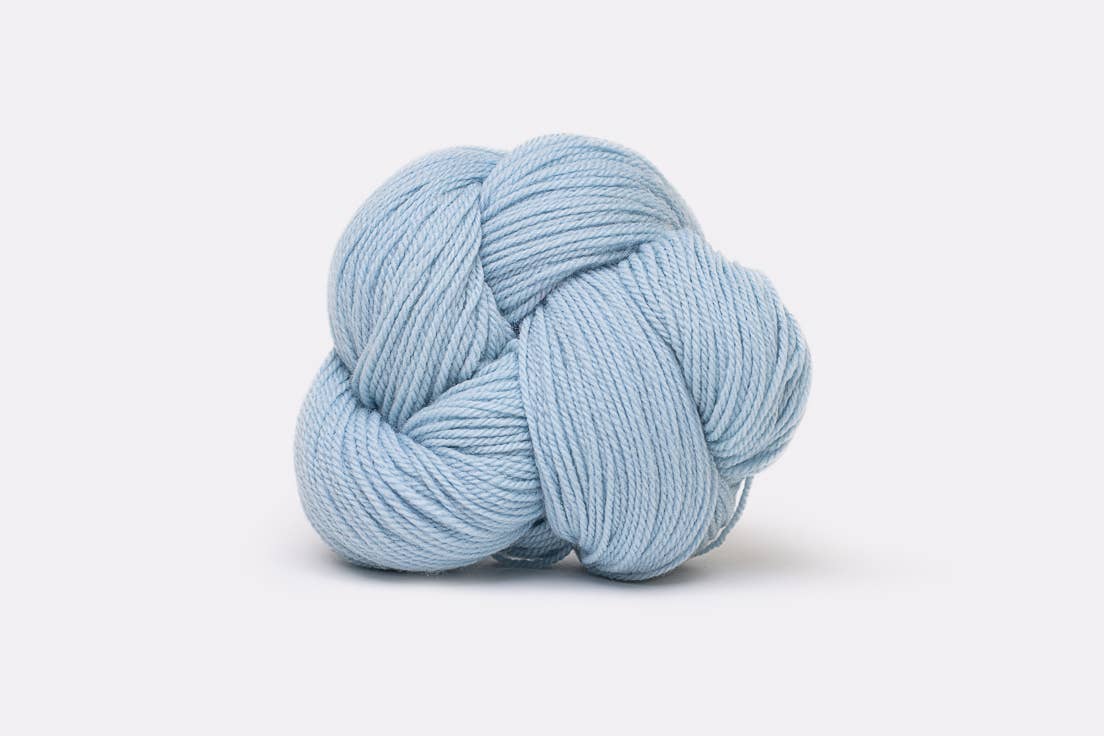 Imperial Yarn, LLC Robin Egg Blue McKenzie Yarn - Premium Wool - Sock/Fingering Weight Yarn