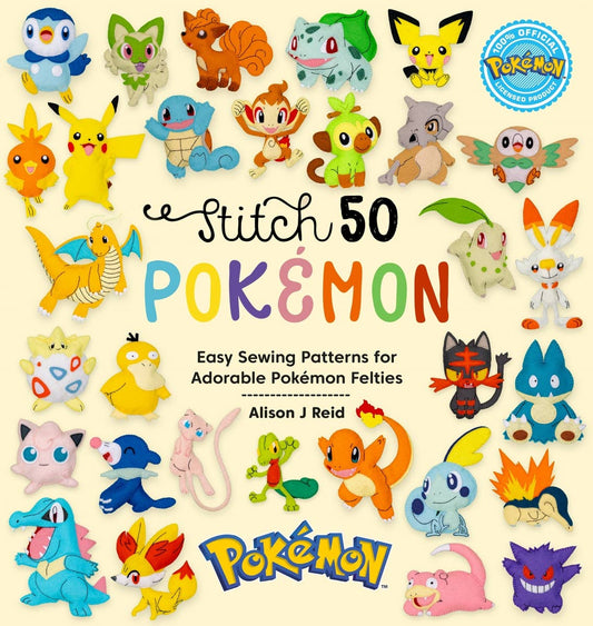Ingram Publisher Services Stitch 50 Pokémon Book