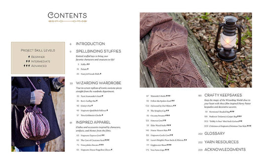 Insight Editions - #1 Pop Culture Publisher Harry Potter: Knitting Magic: More Patterns From Hogwarts and Beyond