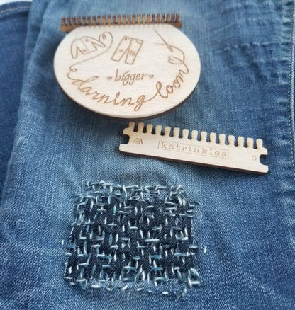 Katrinkles Bigger Darning Loom Kit -$44 Bigger Darning & Mending Loom Kit Craft Kits