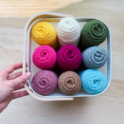 Kelbourne Woolens Keystone: Easy care acrylic & wool yarn made in the USA