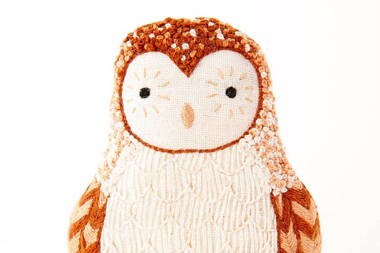 Kiriki Press Barn Owl - Embroidery Kit Embroidery Kit