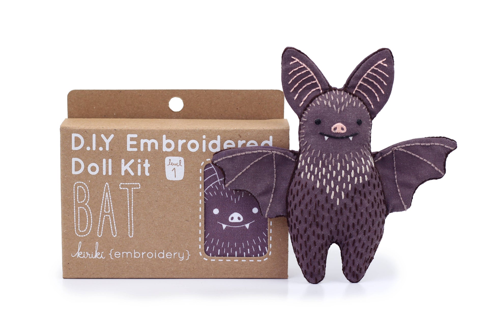 Kiriki Press Bat - Embroidery Kit Embroidery Kit