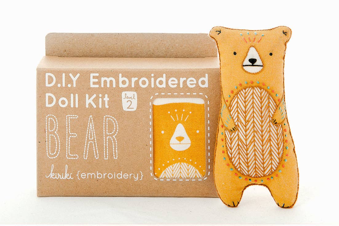 Kiriki Press Bear - Embroidery Kit Embroidery Kit