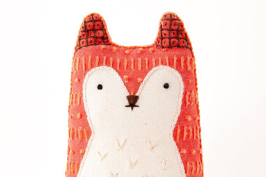 Kiriki Press Fox - Embroidery Kit Embroidery Kit