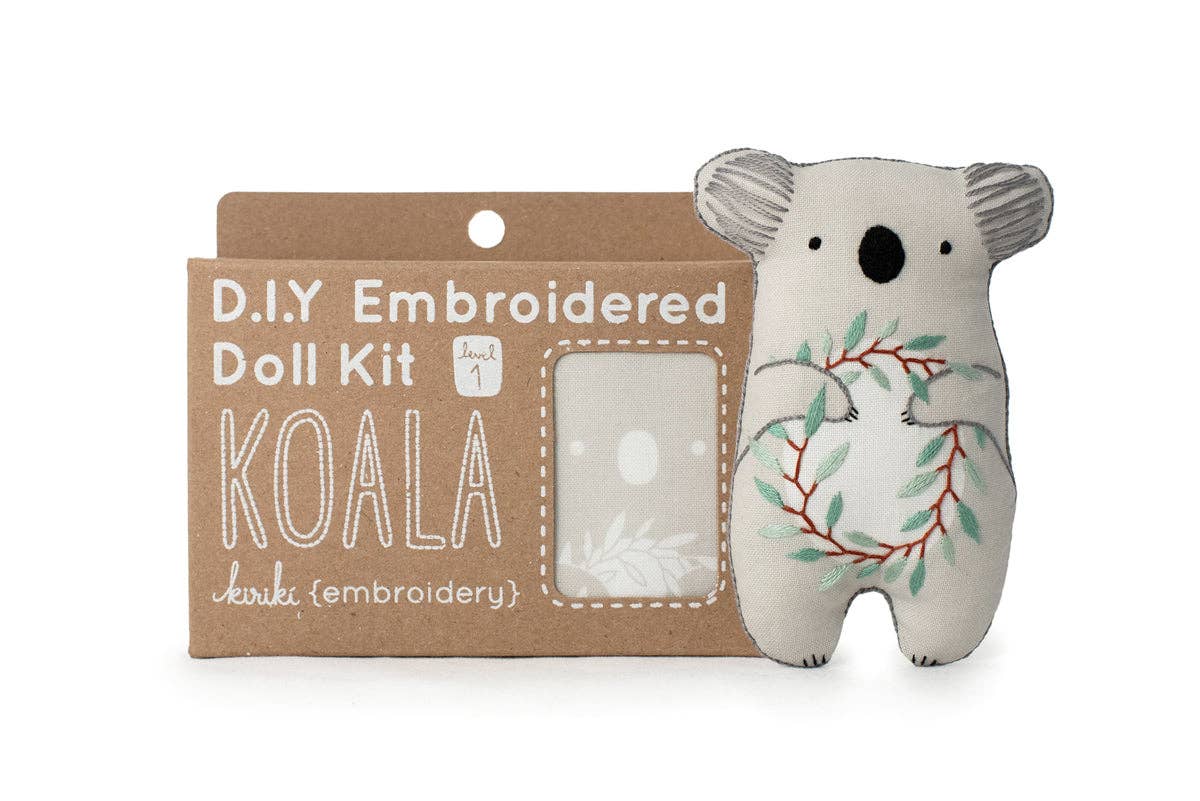 Kiriki Press Koala - Embroidery Kit Embroidery Kit