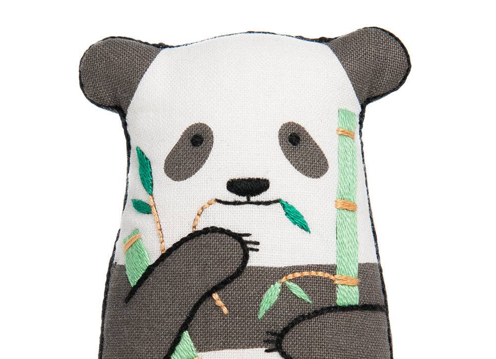 Kiriki Press Panda - Embroidery Kit Embroidery Kit