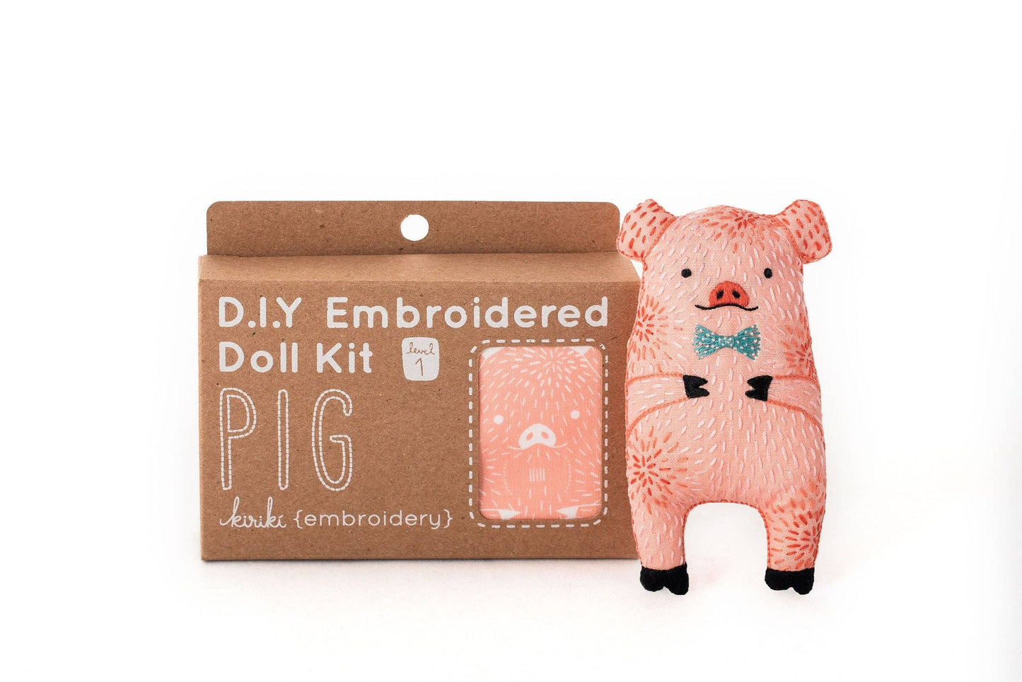 Kiriki Press Pig - Embroidery Kit Embroidery Kit