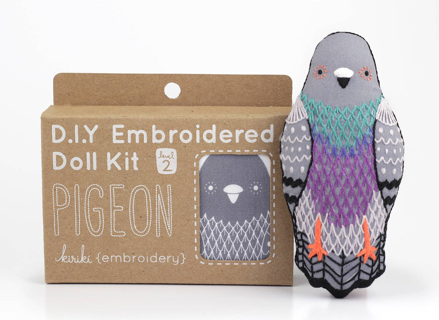 Kiriki Press Pigeon - Embroidery Kit Embroidery Kit