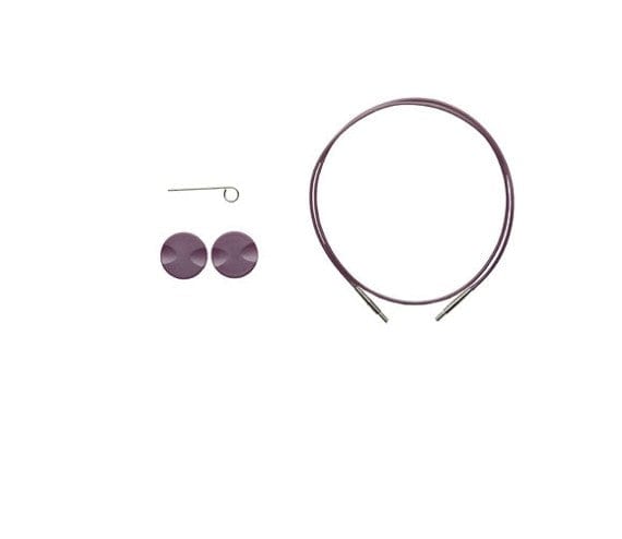 Knit Picks Purple Single Pack Interchangeable Cable Knitting Needles