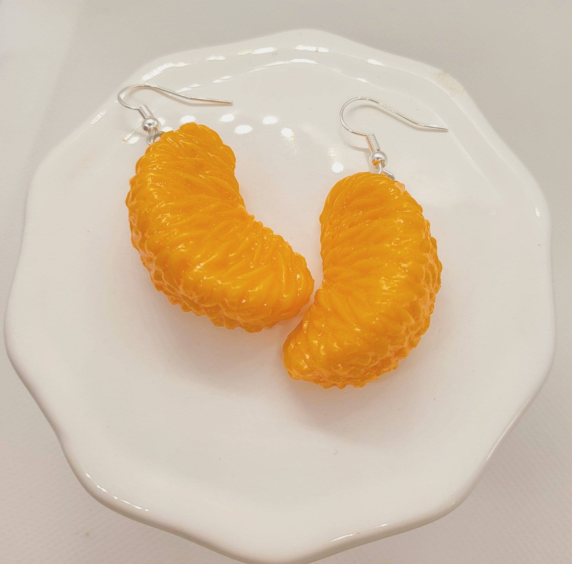 Kris's Kisses Kreations Orange Slice Earrings