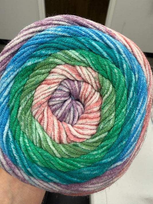 Lion Brand Mandala Worsted Ombre Yarn - Ombre Balance Yarn