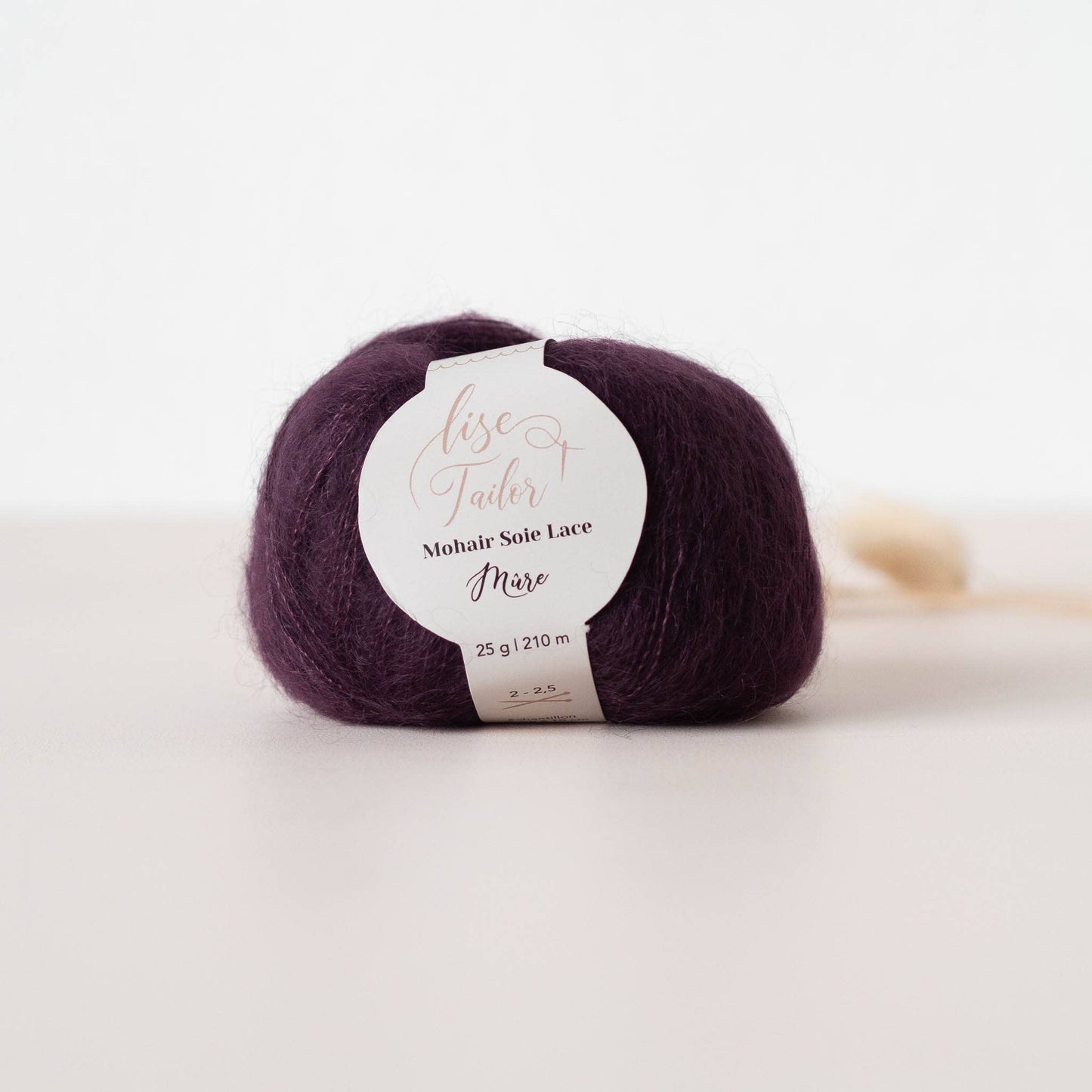 Lise Tailor Blackberry Mohair Wool & Silk Yarn