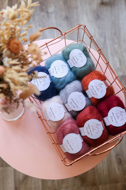 Lise Tailor Mohair Wool & Silk Yarn