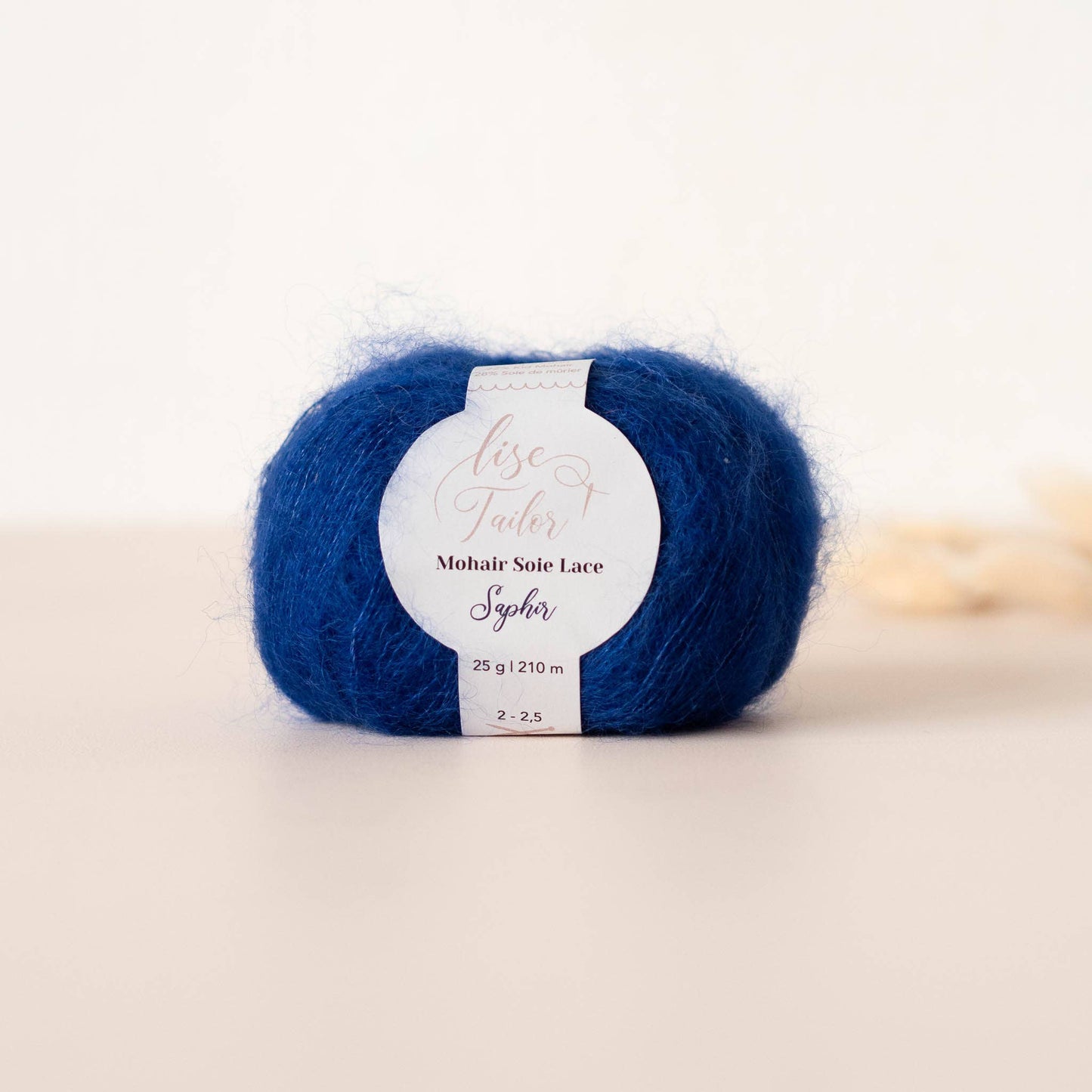 Lise Tailor sapphire Mohair Wool & Silk Yarn