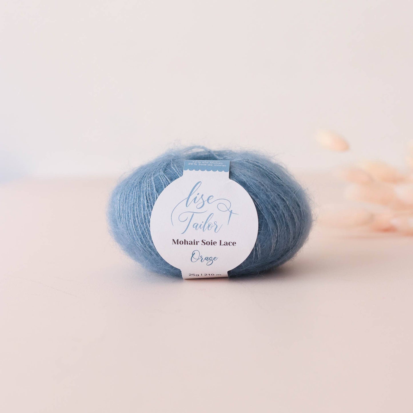 Lise Tailor Thunderstorm Mohair Wool & Silk Yarn