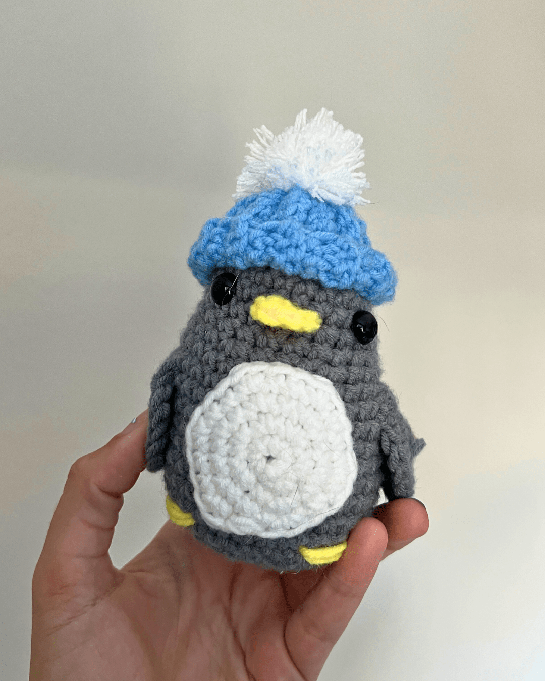 Lousy Llama Creations Learn to Crochet Beginner Penguin Crochet Kit Craft Kits