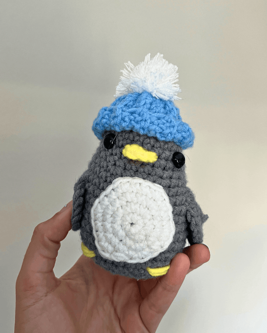 Lousy Llama Creations Learn to Crochet Beginner Penguin Crochet Kit Craft Kits