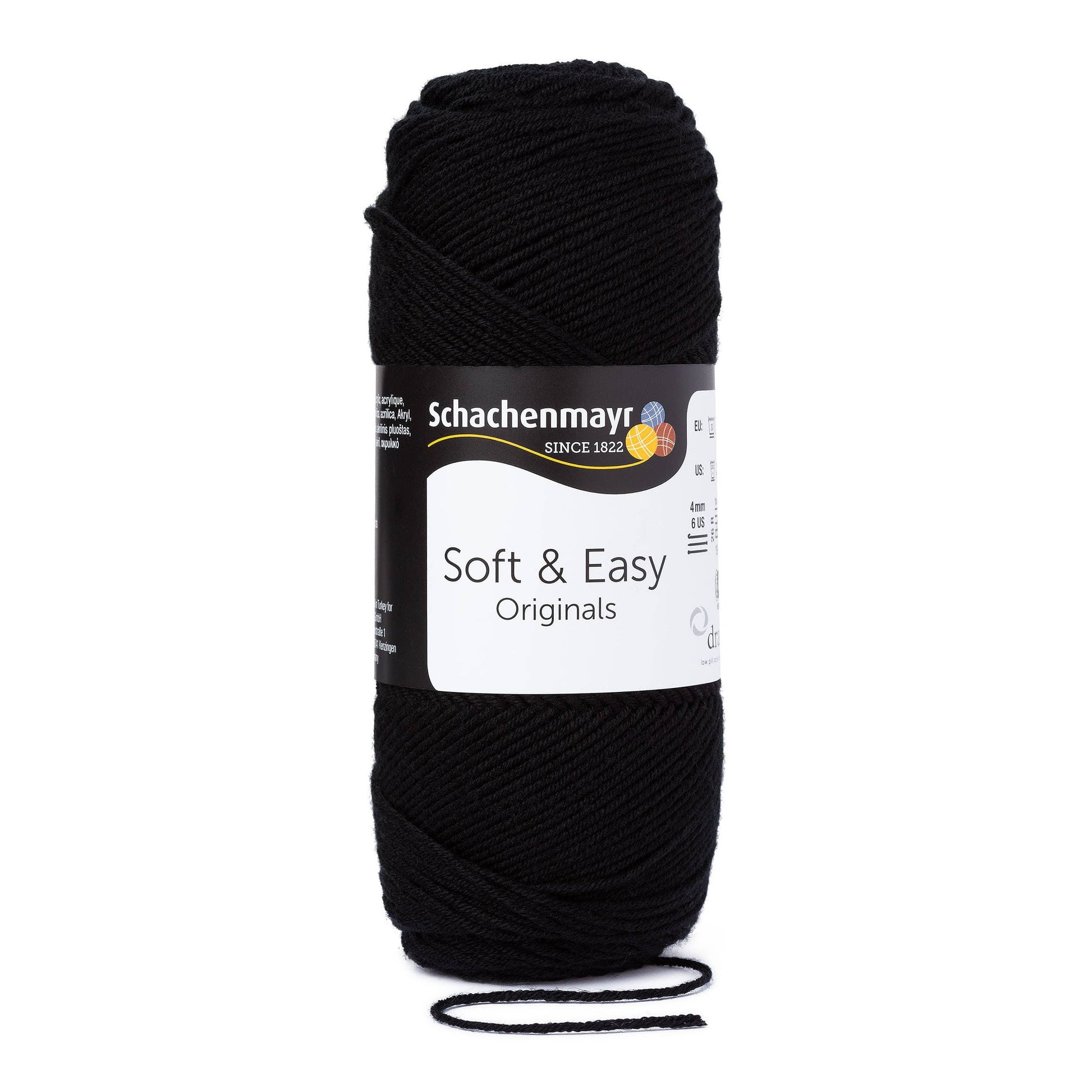 MEZ black Schachenmayr Soft & Easy Yarn