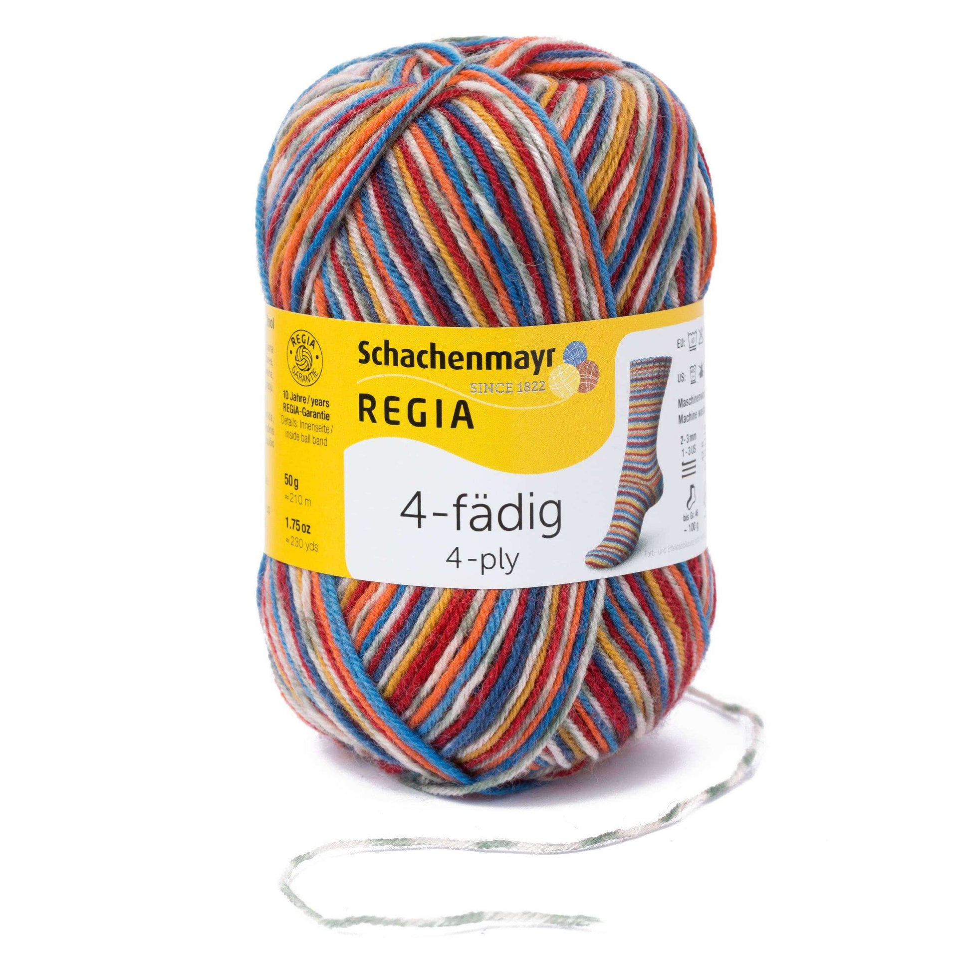 MEZ Brasil Salvador Color REGIA Sock Wool Yarn