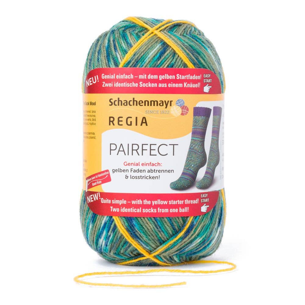 MEZ Color Lagoon REGIA Sock Wool 6-ply Colour Pairfect Yarn