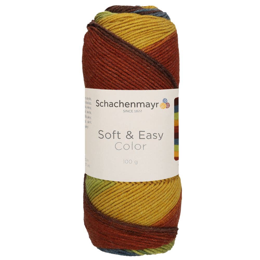 MEZ Earth Color Schachenmayr Soft & Easy Color 10 x 100 g Yarn