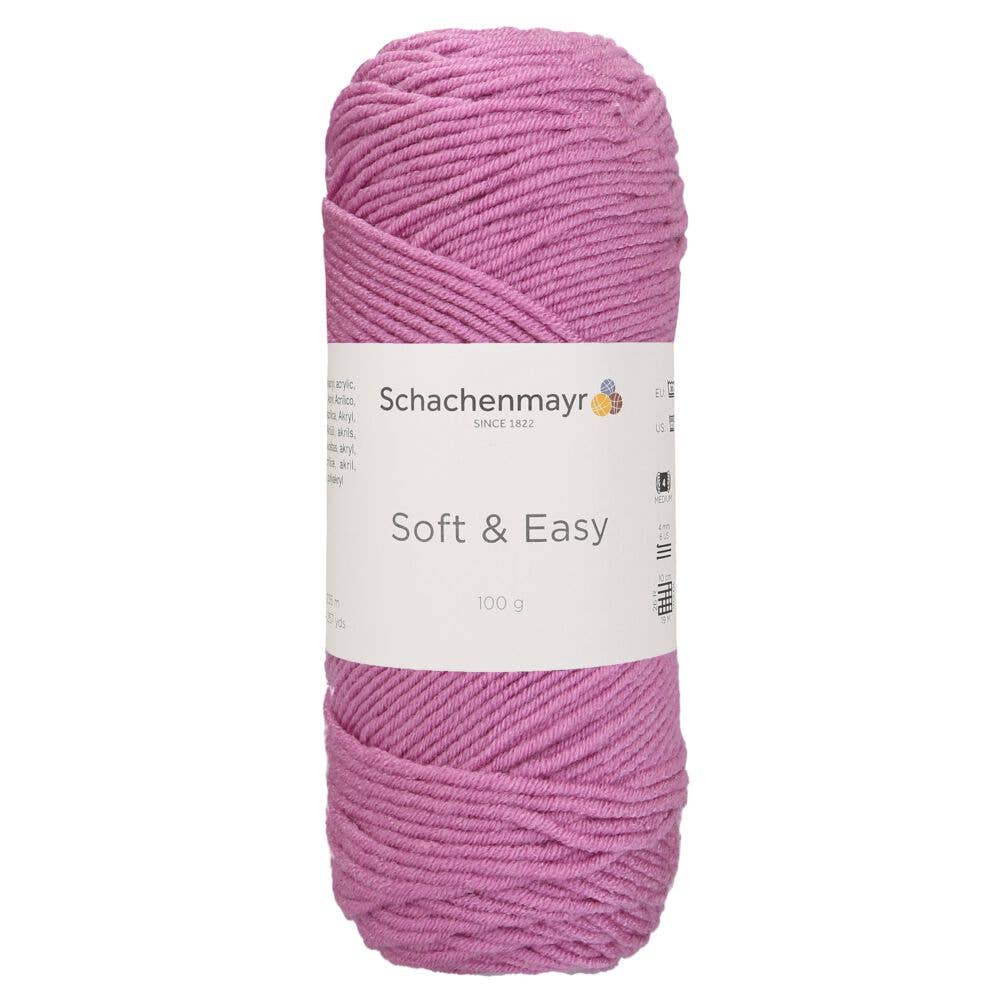 MEZ flower pink Schachenmayr Soft & Easy 10 x 100 g Yarn