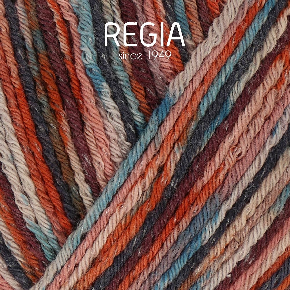 MEZ REGIA Color Cotton Sock Wool Yarn