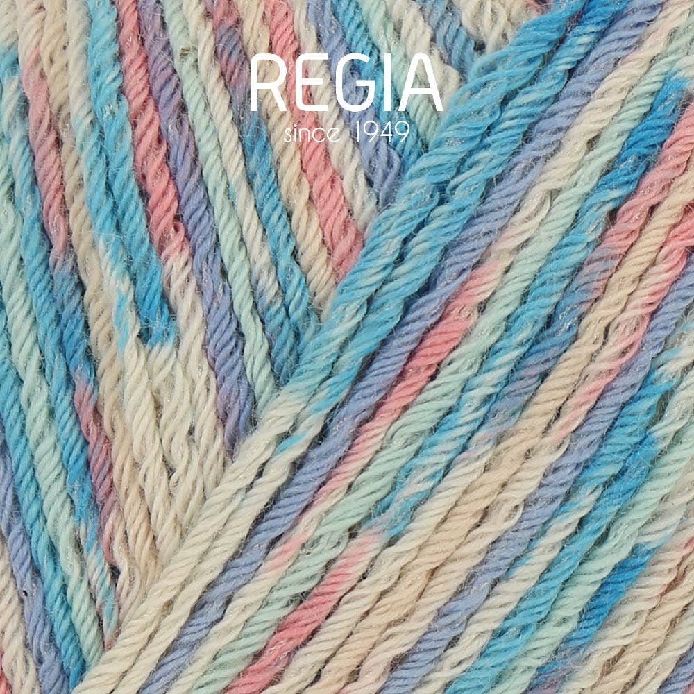 MEZ REGIA Color Cotton Sock Wool Yarn