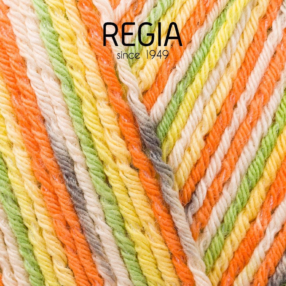 MEZ REGIA Color Cotton Sock Wool Yarn