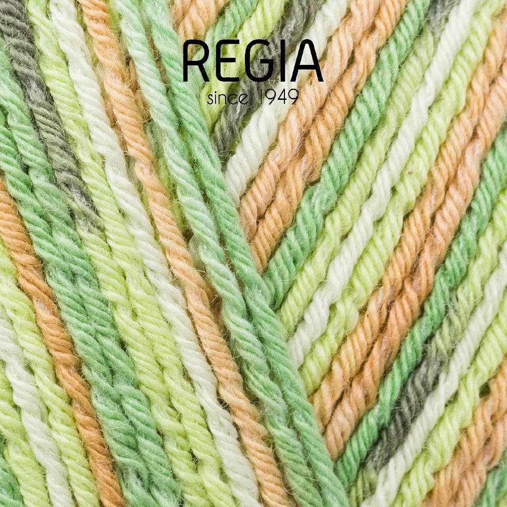 MEZ REGIA Color Cotton Sock Wool Yarn