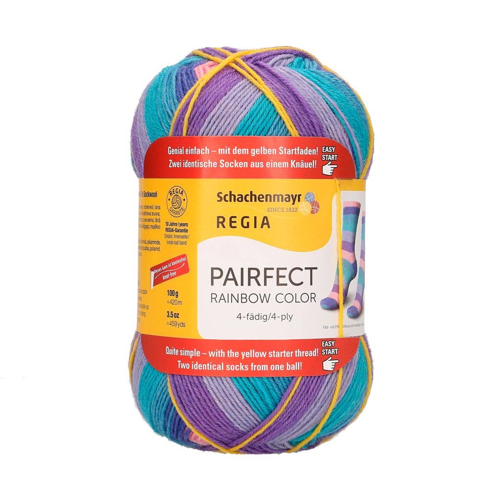 MEZ REGIA Sock Wool 6-ply Colour Pairfect Yarn