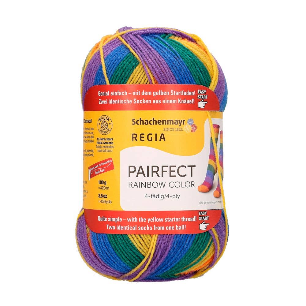 MEZ REGIA Sock Wool 6-ply Colour Pairfect Yarn