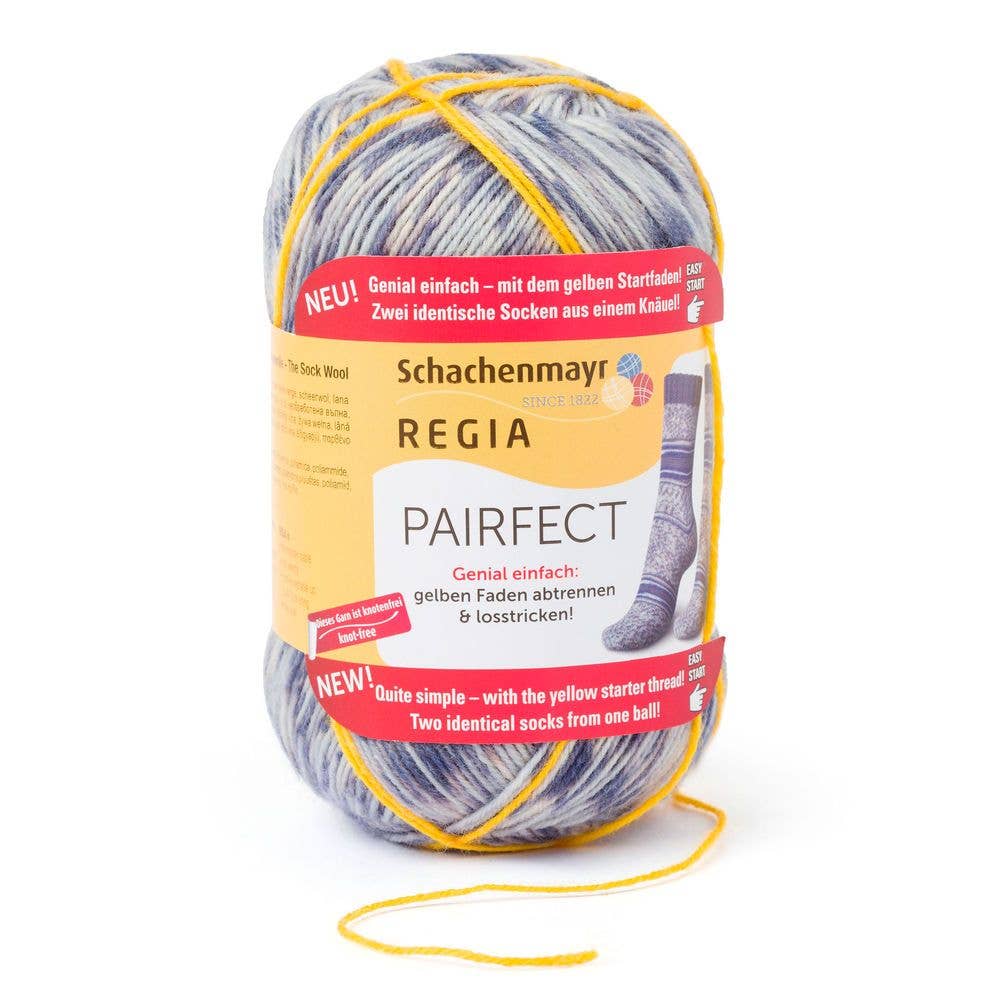 MEZ Stone Color REGIA Sock Wool 6-ply Colour Pairfect Yarn