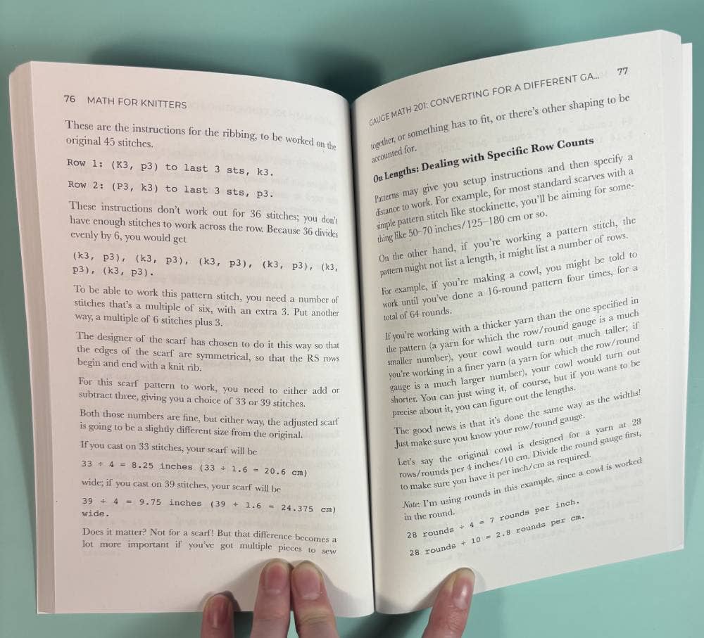 Microcosm Publishing & Distribution Math for Knitters Book