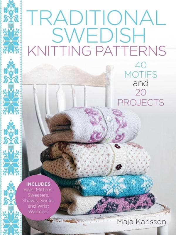 Microcosm Publishing & Distribution Traditional Swedish Knitting Patterns: Motifs and Projects Book