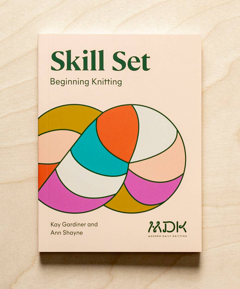 Modern Daily Knitting Skill Set - Beginning Knitting Booklet Patterns