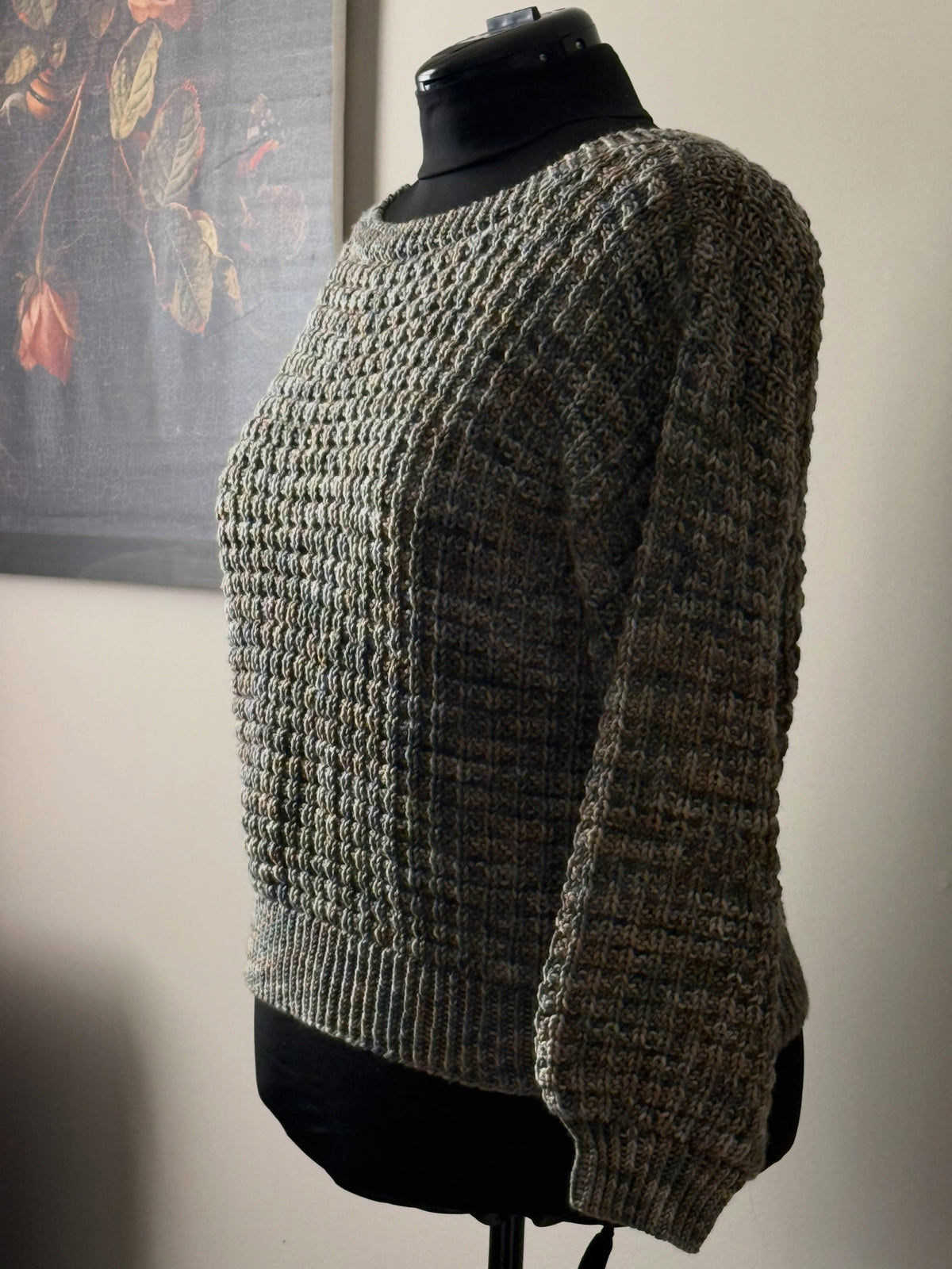 Mountaintop Yarn Archive 001: Textured Pullover - Digital Pattern Patterns