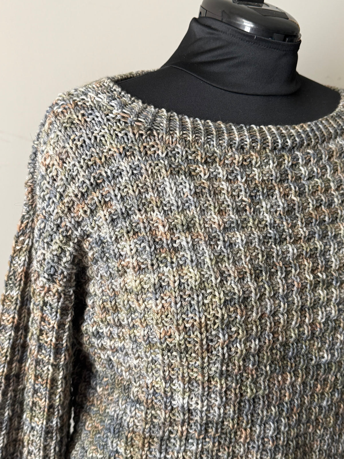 Mountaintop Yarn Archive 001: Textured Pullover - Digital Pattern Patterns