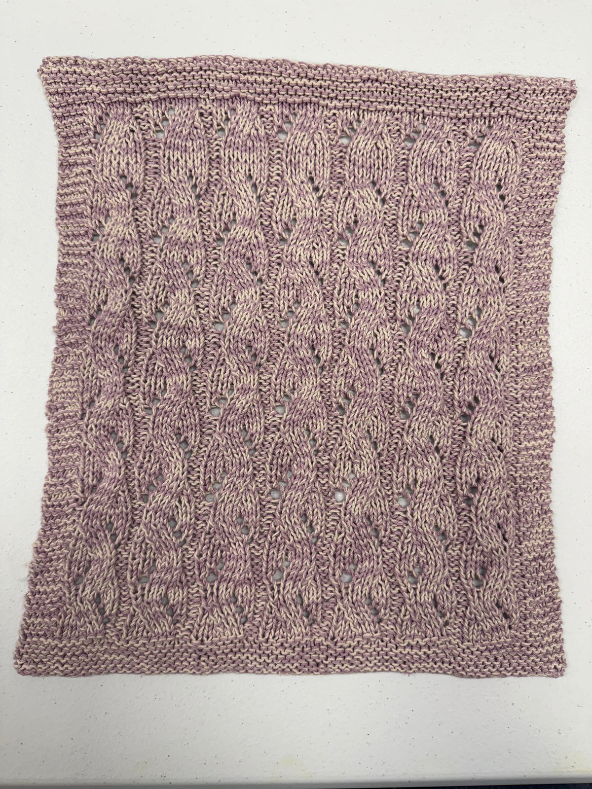 Mountaintop Yarn Archive 002: Wave Lace Kitchen Towel - Digital Pattern Patterns