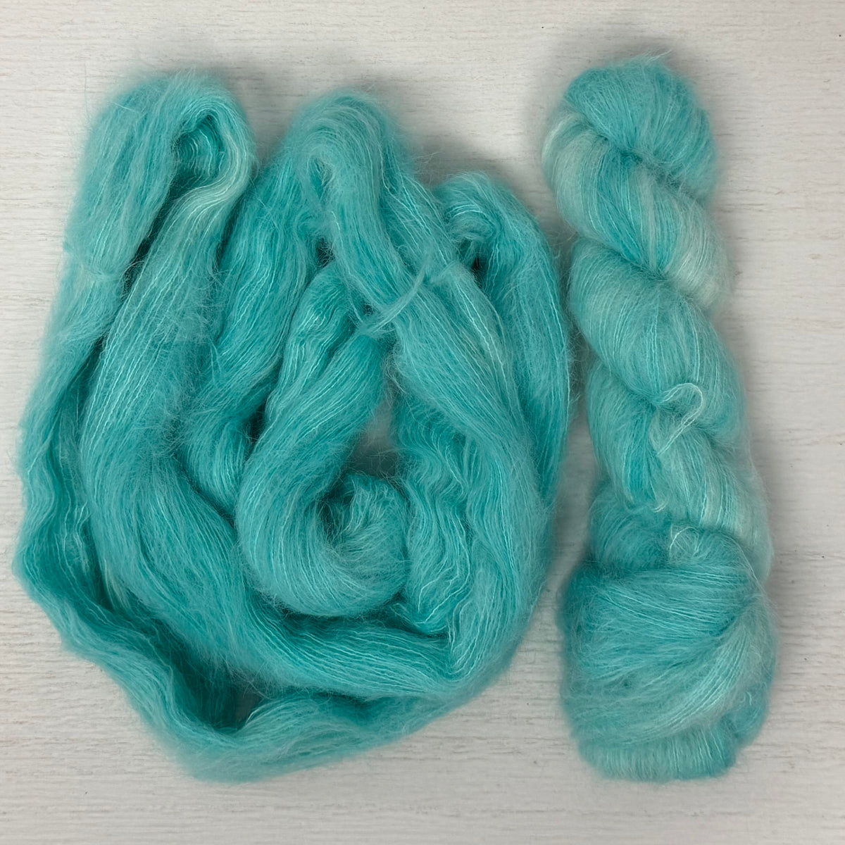 Mountaintop Yarn Arctic Mist Baby Suri Silk Mohair Yarn