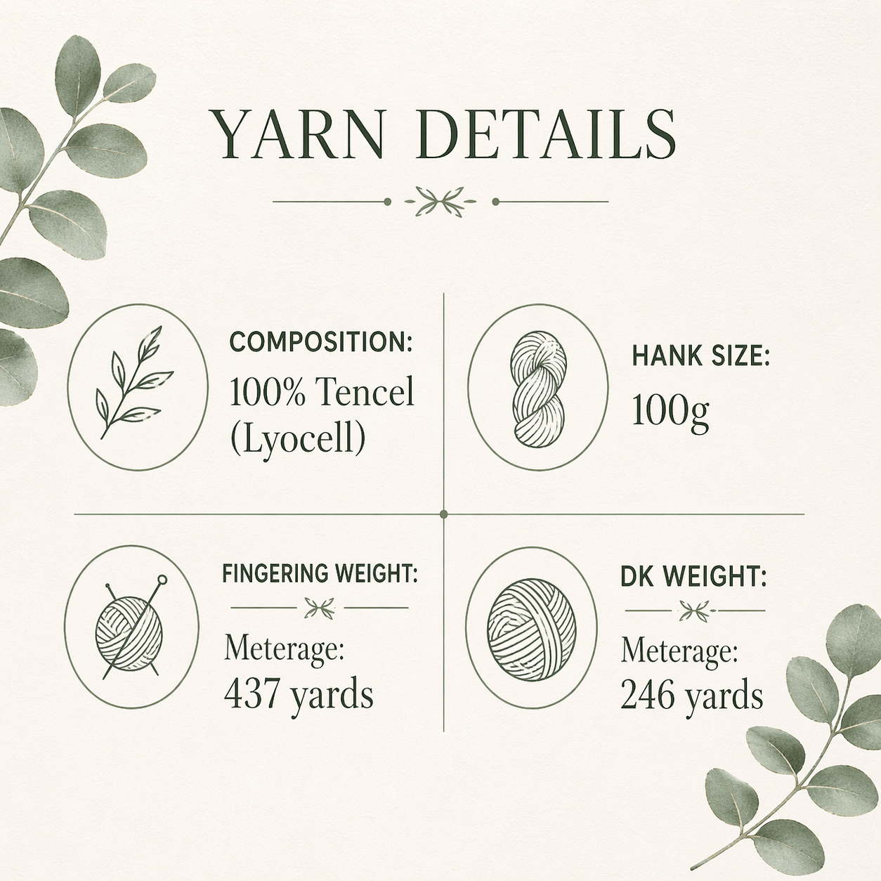 Mountaintop Yarn Artemis - Tencel Yarn